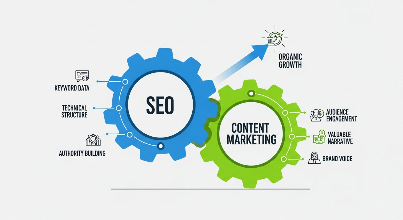 Relation ship with SEO and content marketing